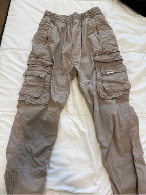 Represent Men's Cargo Pants in Taupe — Utility Pocket Design